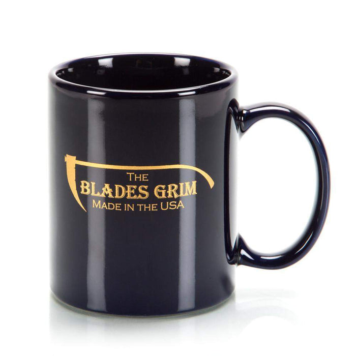 The Blades Grim Shaving Mug - 2 Sided Custom Etch-
